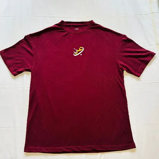 Urban Maroon Overs Sized T-shirt